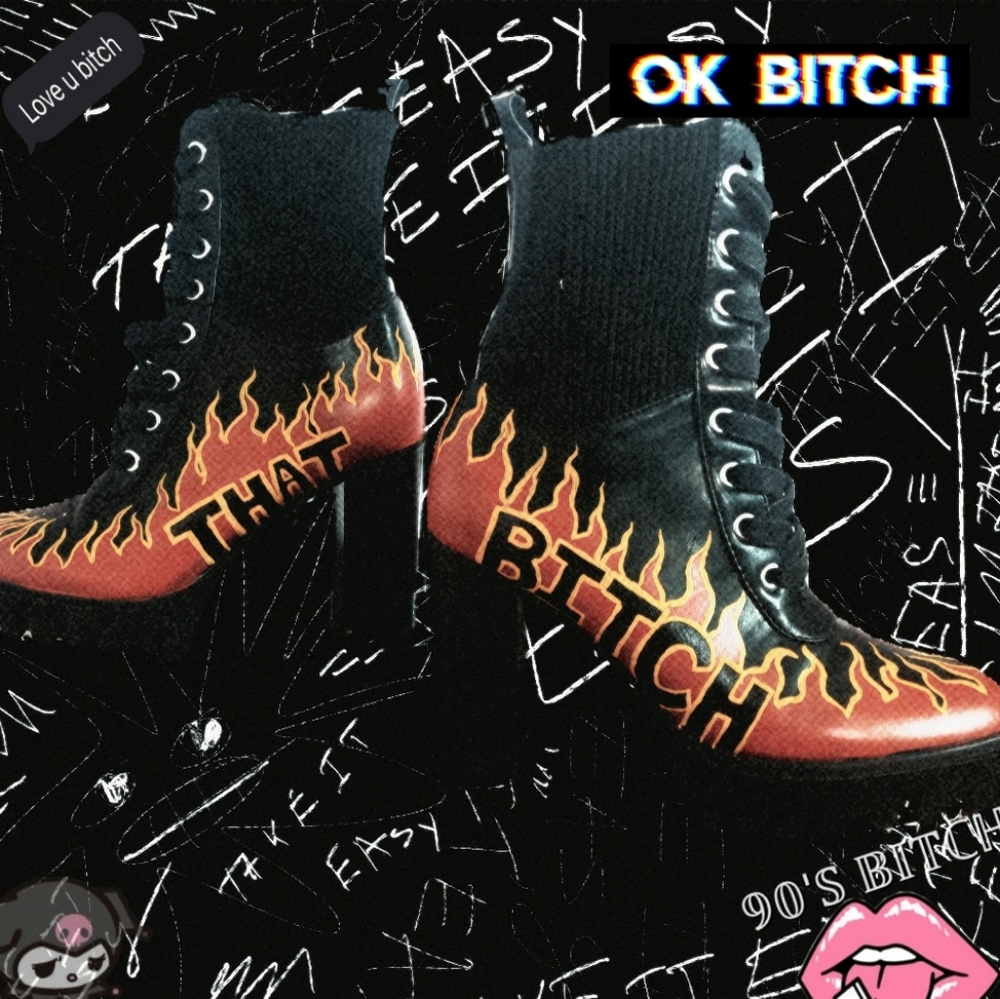 Custom made booty heels